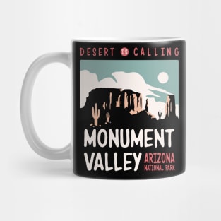 Utah Monument Valley Arizona Retro Vintage Design Mug